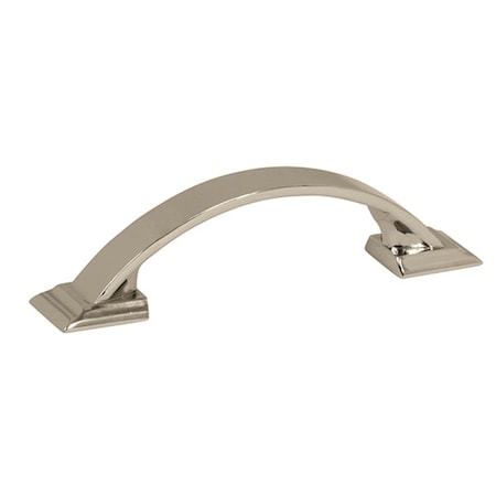 Hd Amerock Pull 3 in. Center- Polished Nickel A29349 PN